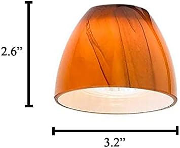 6-Light Fixed Track Lighting Kit Dark Bronze Finished Amber Cloud Glass Shades D168-66-DB-AMC