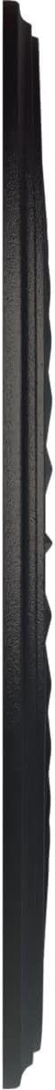 Ekena Millwork CM33LESGS 33-1/8" x 3-1/2" x 1-3/8" Leandros Ceiling Medallion, Steel Gray