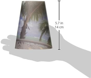 Royal Designs Vellum Tea Light Paper Wine Glass Lampshade, Beach Blue Sky, Set of 20 (TLS-1012A-20)
