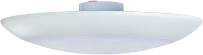 Topaz 4 Inch LED Flush Mount Disk Light, 8W 5CCT Selectable, 2700K,3000K,3500K,4000K,5000K, White