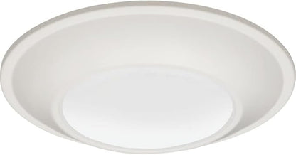 Juno JSBT 4-Inch SlimBasics Tapered Disk Downlight, Switchable, White (1 Pack)