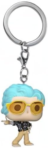 Funko Pop Keychain: BTS - Dynamite - RM, Standard Novelty Keyring - Collectable Mini Figure - Stocking Filler - Gift Idea - Official Merchandise - Music Fans - Backpack Decor