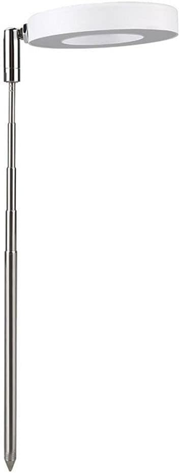 Andy's Orchids LED Grow Light, Adjustable Height, Full Spectrum, 360 Lumen, 40 LED Beads, USB Powered, White, Acrylic & Metal, Modern Design, Indoor Use