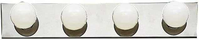 Kichler 624CH Four Light Linear Bath,Chrome
