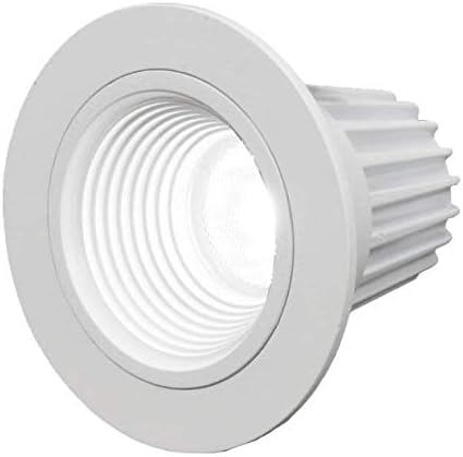 NICOR Lighting 2 inch LED Retrofit Downlight with Baffle Trim in White, 3000K (DLR2-10-120-3K-WH-BF)
