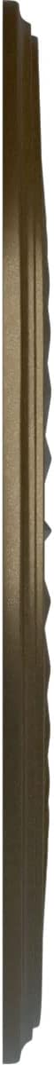 33 1/8"OD x 3 1/2"ID x 1 3/8"P Leandros Ceiling Medallion (Fits Canopies up to 5"), Hand-Painted Brass