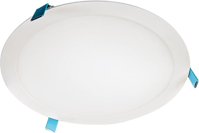 HALO HLB 12 Inch LED Recessed Light, Thin Canless w/Selectable Lumens and Color Temperatures, 0-10V Dimming, 120-277V Input - HLB12LS9FSE010MWR