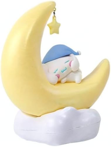iFCOW Cute Anime Character LED Night Light for Room Desk Shelf Ornament Bedside Lamp for Teen Gifts