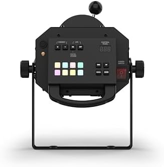 CHAUVET DJ – Followspot 200ST Portable LED Follow Spot Light | 200W Cool White Tight Beam W/Crisp Edge | Mechanical Iris + Built-in CTO Filter | Backlit Silicone Buttons | DMX Control for Stages
