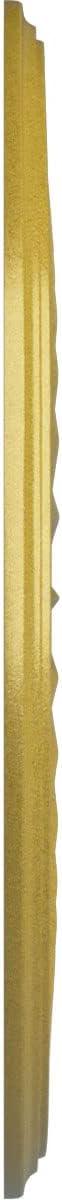 33 1/8"OD x 3 1/2"ID x 1 3/8"P Leandros Ceiling Medallion (Fits Canopies up to 5"), Hand-Painted Rich Gold
