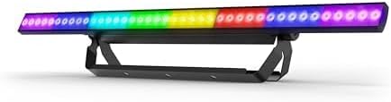 CHAUVET DJ – COLORstrip Pix ILS LED Strip Light | Full-Size Pixel Mapping Fixture for Wash and Eye-Candy Effects, Individual LED Control, ILS and D-Fi USB Wireless DMX, Stage and Event Lighting