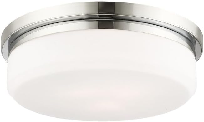Livex Lighting 7393-05 Isis 3 Light Ceiling Mount or Wall Mount, Chrome