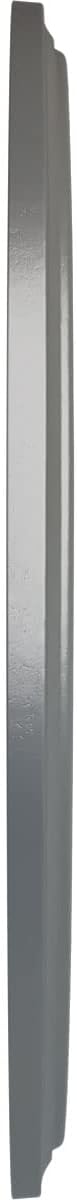Ekena Millwork CM16MLSLS 16" x 3-5/8" x 3/4" Melonie Ceiling Medallion, Silver