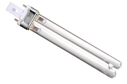 9W UV Replacement Bulb Intended for Tetra Pond | High Performance 254nm UVC Lamp | G23 Base | 6-Inch Quartz Tube | EPA Registered No. 96823-PA-1 | Designed in USA