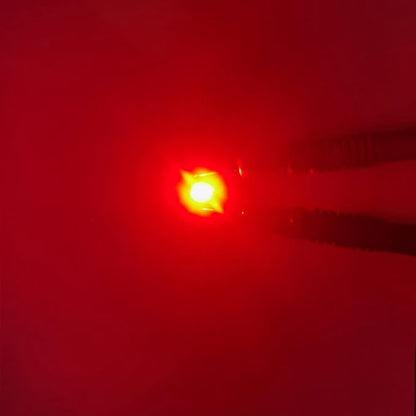50 pcs High Power Led Chip on Board 3W Red (400mA-700mA / DC 2V-2.4V / 3 Watt) Super Bright Intensity SMD COB Light Emitter Components Diode 3 W Bulb Lamp Beads DIY Lighting