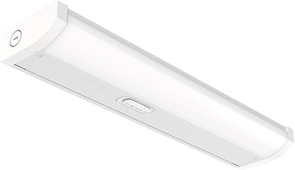 Juno UCES 12 Inch LED Under Cabinet Lighting, LED Kitchen Cabinet Light Fixture Hardwired, Dimmable, Damp Rated, Selectable Soft, Warm, Neutral, Cool, Daylight White Light (UCES 12IN SWW5 90CRI WH M6)