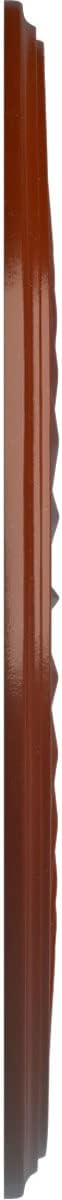 Ekena Millwork CM33LEFIF - 33 1/8"OD x 3 1/2"ID x 1 3/8"P Leandros Ceiling Medallion (Fits Canopies up to 5") - Ceiling Medallion, Firebrick