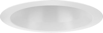 Progress Lighting P806001-028 6" Recessed Open Trim Satin White for Progress Lighting 6" Housing (P806N Series)