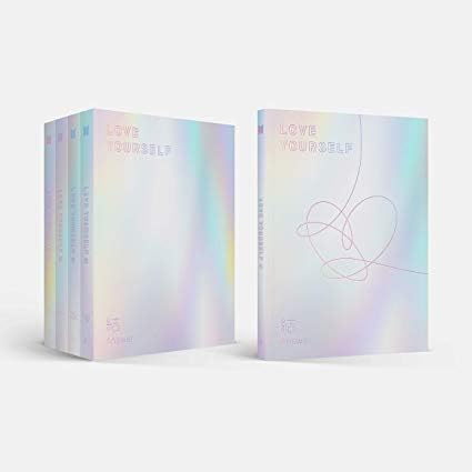 BTS - [Love yourself 結 ‘Answer’] 4th Album 4 VER SET 2CD+116p PhotoBook+20p Mini Book+1p PhotoCard+1p Sticker+extra Photocards Set (4p) K-POP Sealed