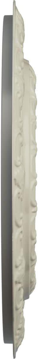 Ekena Millwork CM15LICYF 15 3/8"OD X 7"ID X 1"P Lisbon Ceiling Medallion Fits Canopies Up to 7", Clear Yellow