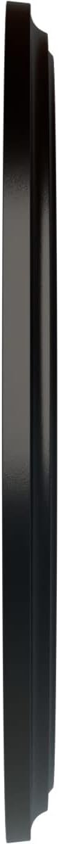 Ekena Millwork CM41CLBLF Classic Ceiling Medallion, Jet Black, 41 1/8"OD x 4"ID x 2 1/8"P