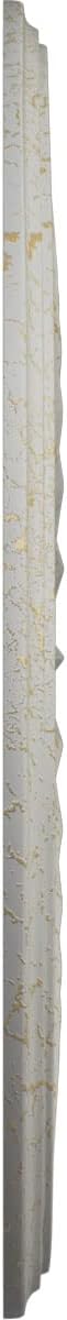 Ekena Millwork Leandros Ceiling Medallion, Pot of Cream Crackle