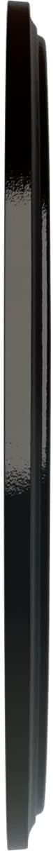 Ekena Millwork CM16MLBPS 16"OD X 3 5/8"ID X 3/4"P Melonie Ceiling Medallion Fits Canopies Up to 6 3/8", Black Pearl