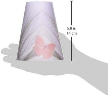 Royal Designs Vellum Tea Light Paper Wine Glass Lampshade, Pink Butterfly, Set of 20, TLS-1004B-20