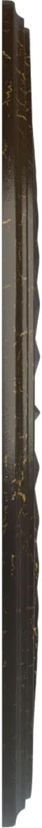 Ekena Millwork CM33LESHC - 33 1/8"OD x 3 1/2"ID x 1 3/8"P Leandros Ceiling Medallion (Fits Canopies up to 5") - Ceiling Medallion, Stone Hearth Crackle