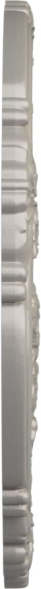 Ekena Millwork CM26ATPWS - 26"OD x 3 3/4"ID x 1 1/2"P Attica with Rose Ceiling Medallion (Fits Canopies up to 4 1/2") - Ceiling Medallion, Pearl White