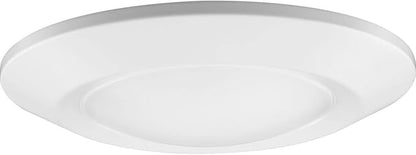 Progress Lighting Intrinsic Collection 7.5 in. 3000K Integrated LED Recessed Surface Mount Integrated LED Downlight for Living Rooms