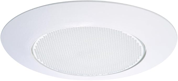 HALO 170 Series 6 in. White Recessed Trim Lensed Showerlight with Reflector and Frosted Albalite Lens