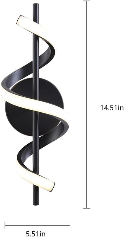 Wall Sconce Set of 2 Wall Lighting Fixture Lamps for Bedroom Living Room LED Warm Light Modern Wall Mounted Lights Hallway Hotel Indoor