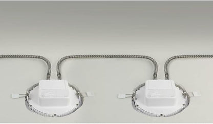 Feit Electric 4 inch Integrated J-Box LED Recessed Downlight - 3000K Bright White - Dimmable - 50W Equivalent - 45 Year Life - 650 Lumen