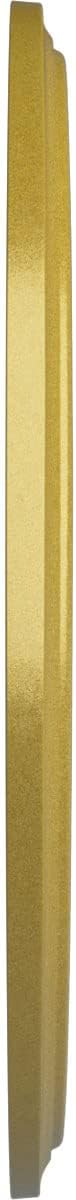 Ekena Millwork 16"OD x 3 5/8"ID x 3/4"P Melonie Ceiling Medallion Fits Canopies up to 6 3/8" Ceiling Medallion, Rich Gold