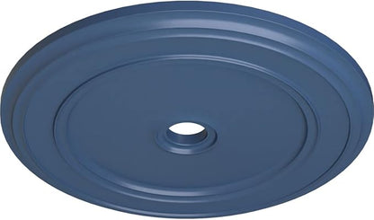41 1/8"OD x 4"ID x 2 1/8"P Classic Ceiling Medallion (Fits Canopies up to 5 1/2"), Hand-Painted Americana