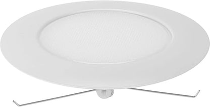 Progress Lighting P806004-028 6" Recessed Lensed Shower Trim with Glass Diffuser for 6 in. Housing Satin White (P806N Series)