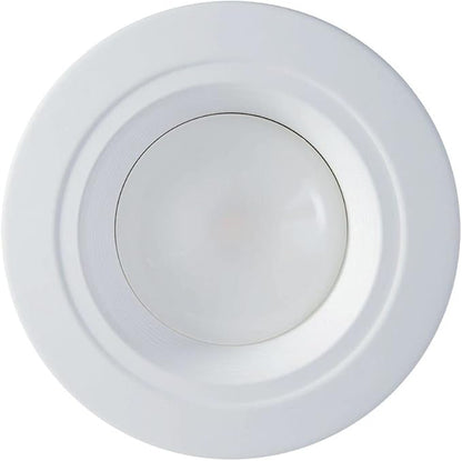 HALO RL 5/6 inch LED Recessed Lighting Integrated Ceiling Light Retrofit Trim at 3000K Soft White RL560WH9930R