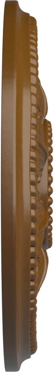 Ekena Millwork CM18ED1STF Edinburgh Ceiling Medallion fits Canopies up to 5 1/8, Smokey Topaz