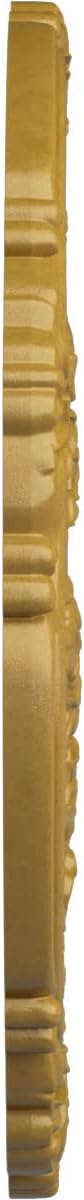 26"OD x 3 3/4"ID x 1 1/2"P Attica with Rose Ceiling Medallion (Fits Canopies up to 4 1/2"), Hand-Painted Iridescent Gold