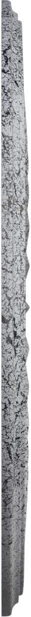 Ekena Millwork Leandros Ceiling Medallion, Ultra Pure White Crackle