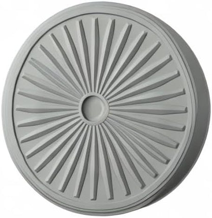33 1/8"OD x 3 1/2"ID x 1 3/8"P Leandros Ceiling Medallion (Fits Canopies up to 5")