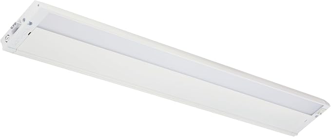 Kichler 4U Series 30" 120V LED Under Cabinet Light in White, 3000K, (30" L x 4.5" W x 1" H), 4U30K30WHT