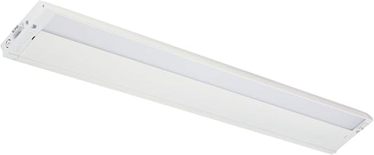 Kichler 4U Series 30" 120V LED Under Cabinet Light in White, 3000K, (30" L x 4.5" W x 1" H), 4U30K30WHT