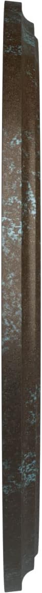 41 1/8"OD x 4"ID x 2 1/8"P Classic Ceiling Medallion (Fits Canopies up to 5 1/2"), Hand-Painted Bronze Blue Patina