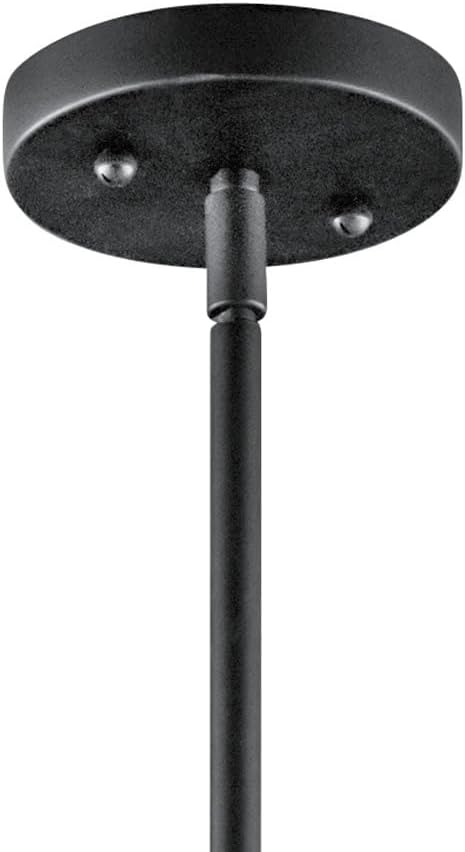 Kichler 42121OZ Semi Flush Drum Pendant Lighting, Bronze 3 -100 Watts Light (20" W x 12" H)
