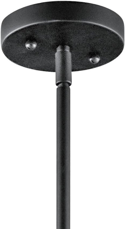 Kichler 42121OZ Semi Flush Drum Pendant Lighting, Bronze 3 -100 Watts Light (20" W x 12" H)