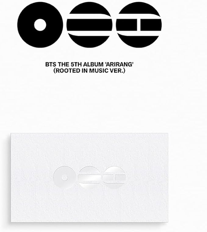 BTS [The 5th Album 'ARIRANG'](Rooted in Music Ver.) + 3 Extra Photocards Set