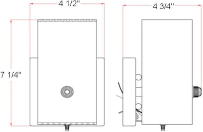 Design House 501130 Traditional 1-Light Indoor Dimmable Wall Sconce with Frosted Glass for Bathroom Bedroom Hallway, White