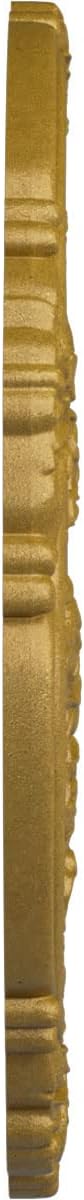 26"OD x 3 3/4"ID x 1 1/2"P Attica with Rose Ceiling Medallion (Fits Canopies up to 4 1/2"), Hand-Painted Pharaoh's Gold